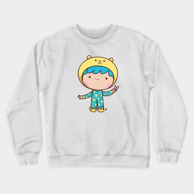 Emiliana Pijama Crewneck Sweatshirt by MisturaDesign